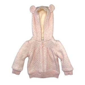 NWOT - 3-6m Sherpa Bear Hoodie